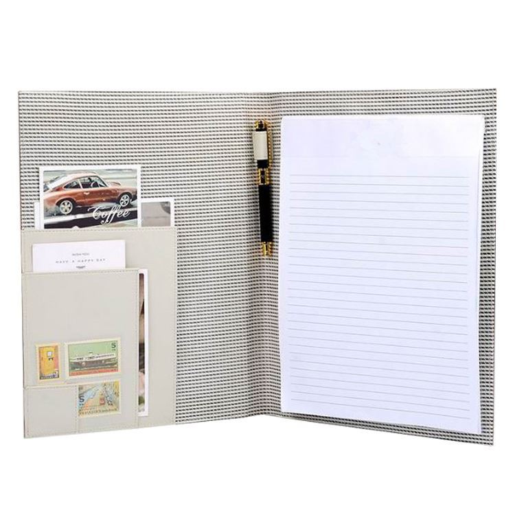 a4 leather document folder