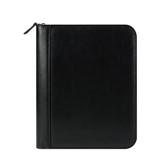 Leather Zipped Documents Organizer