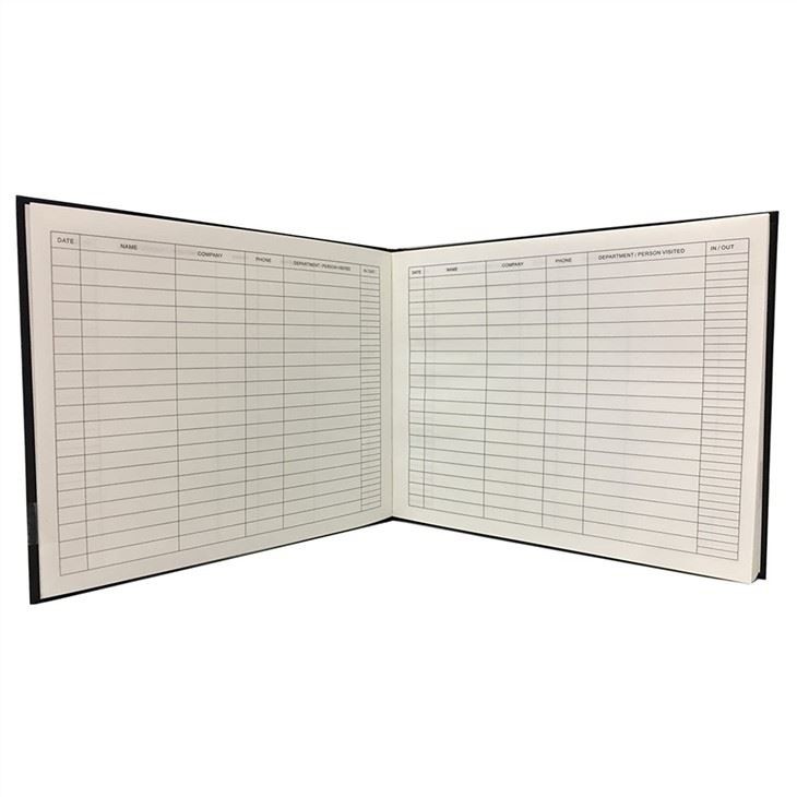 Leather Customized Guest Book