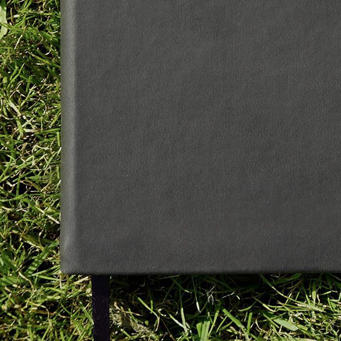Leather Dotted Grid Notebook A5