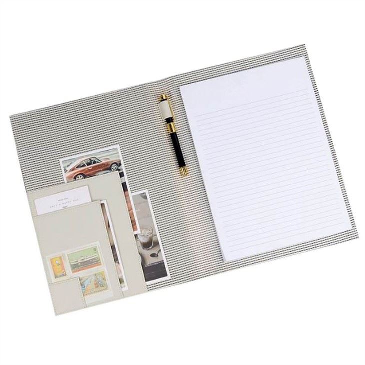 business document leather folder