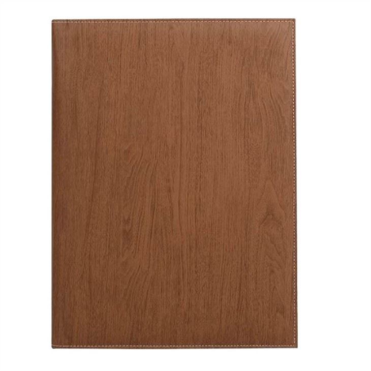 custom leather folder